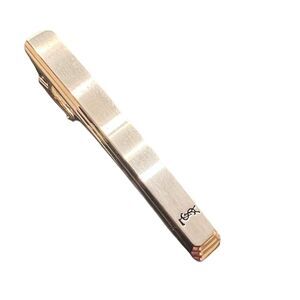 Yves Saint Laurent Vintage Multicolor Tie Clip for Men